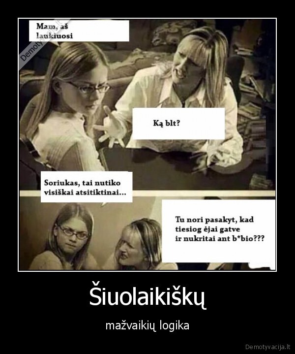 logika,mazvaikiai