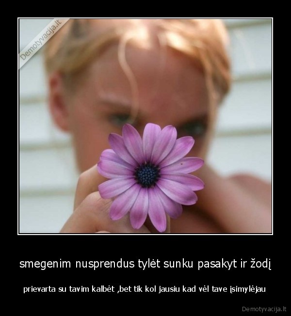 smegenim nusprendus tylėt sunku pasakyt ir žodį