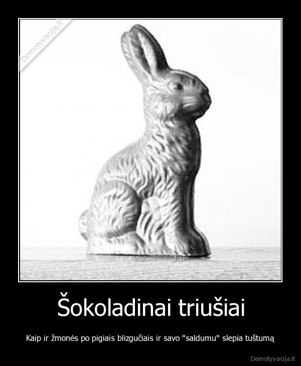 Šokoladinai triušiai