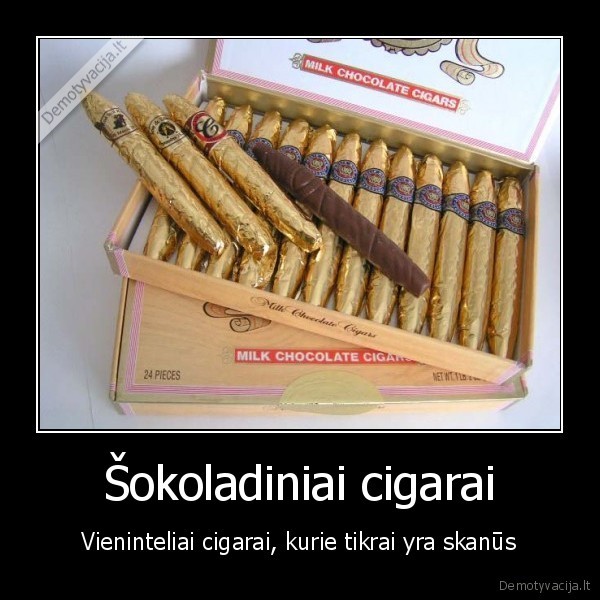 Šokoladiniai cigarai