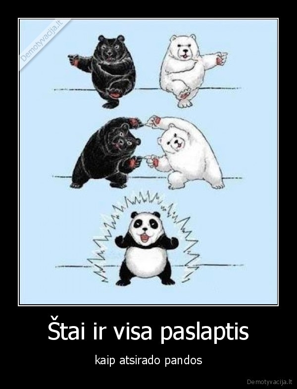 Štai ir visa paslaptis