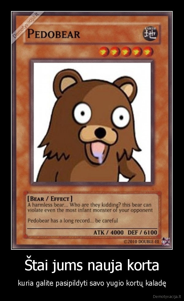 Štai jums nauja korta