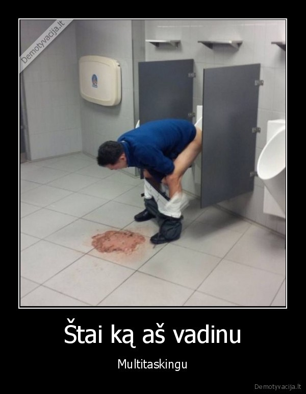 multitaskingu,prisiko, i, pisuara,priveme, tualete