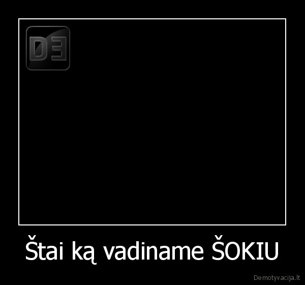Štai ką vadiname ŠOKIU