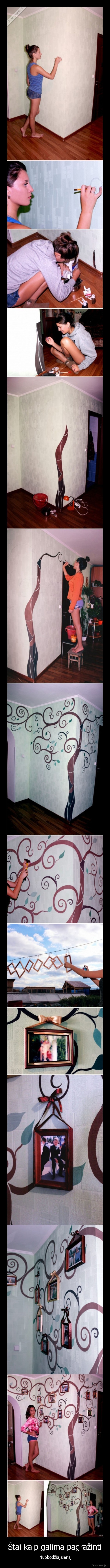 dailininke,medis,nuotraukos