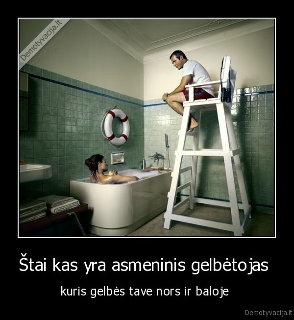 Štai kas yra asmeninis gelbėtojas 