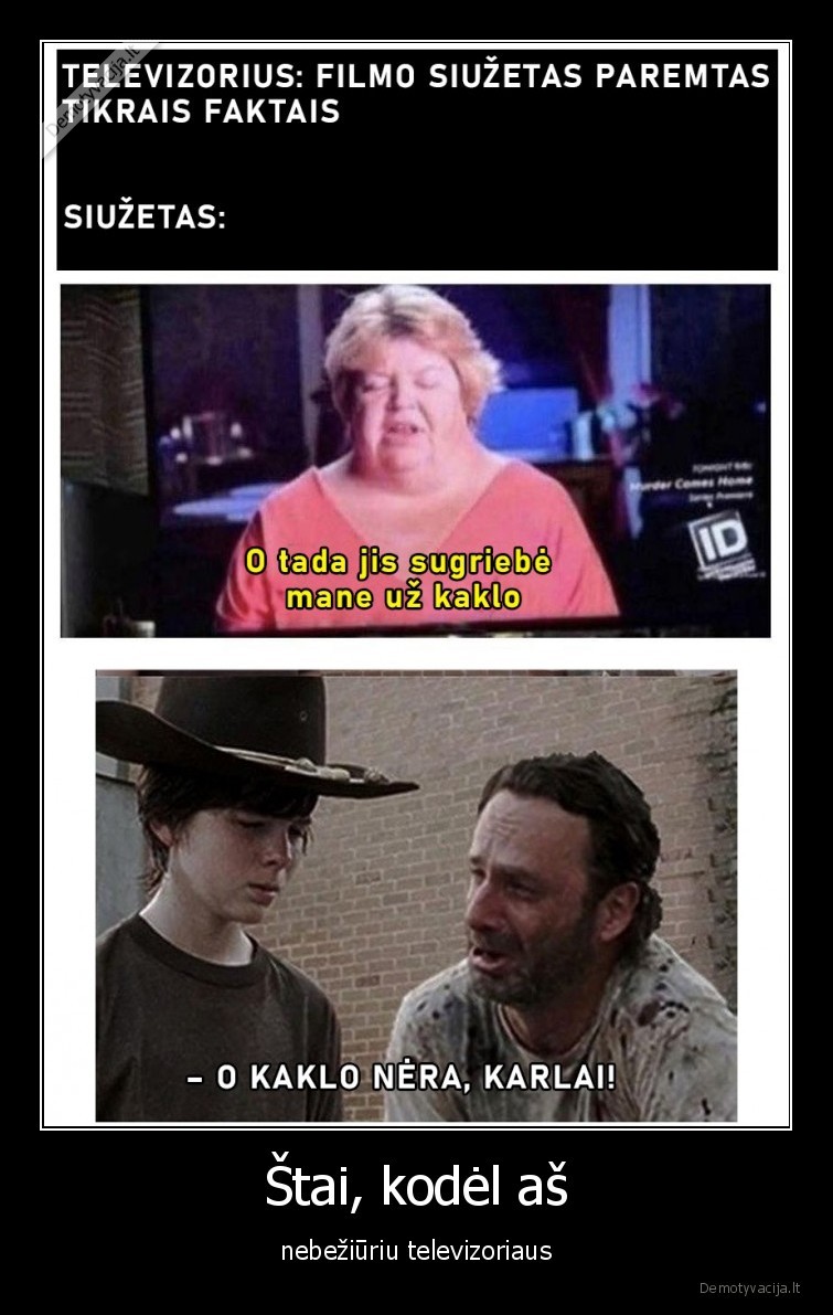 televizorius,siuzetas,faktai