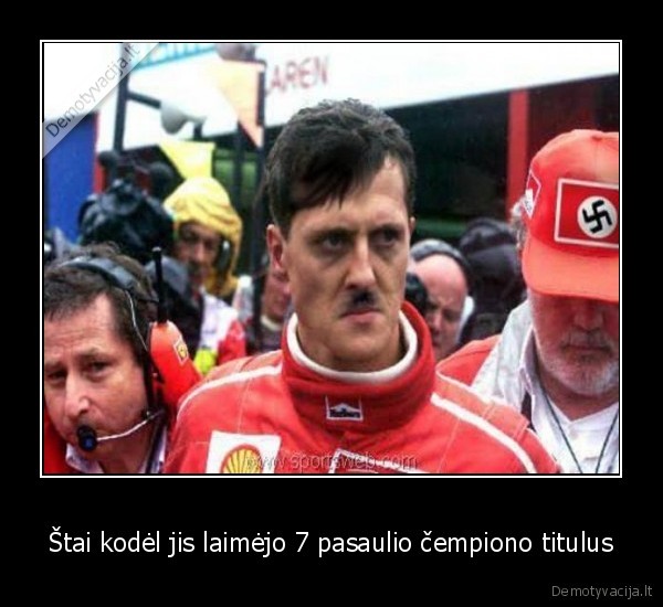 Štai kodėl jis laimėjo 7 pasaulio čempiono titulus