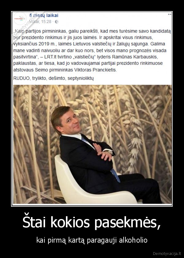 politika,alkoholis,nusisnekejimas,karbauskis