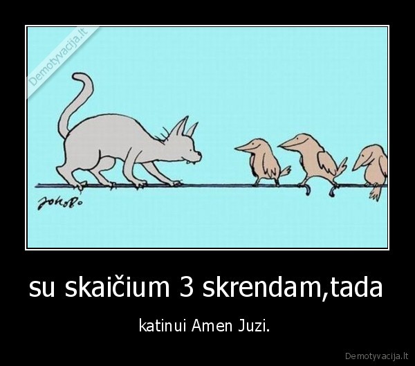 katinas,pauksciai,juokinga