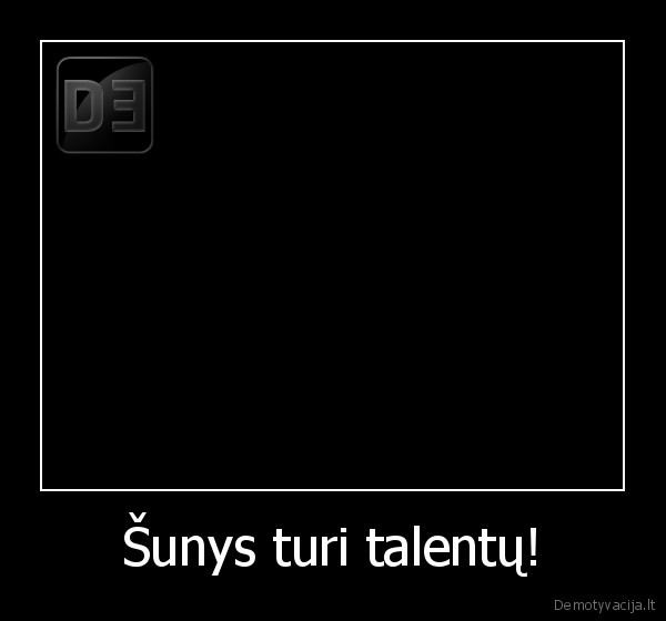 Šunys turi talentų!