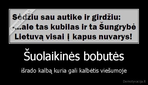 viskas,kalba,bobutes,kalba,viesuma,isrado,siuolaikinis