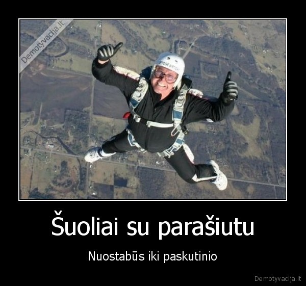 Šuoliai su parašiutu