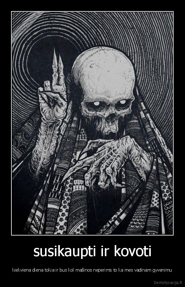 susikaupti ir kovoti