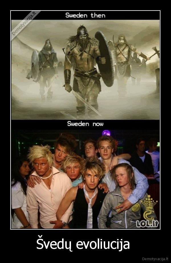 Švedų evoliucija 