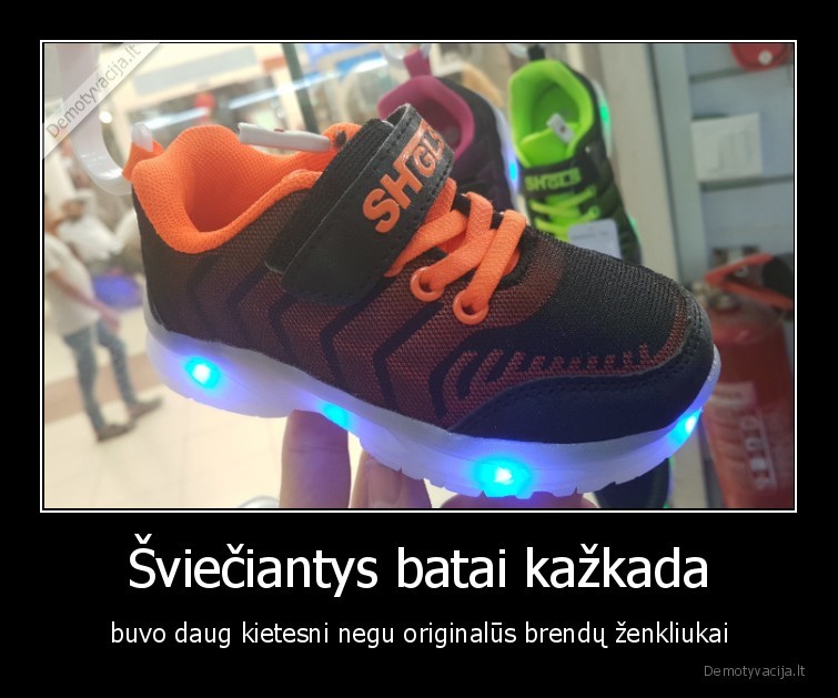 brendai,brand,batai,sviecia