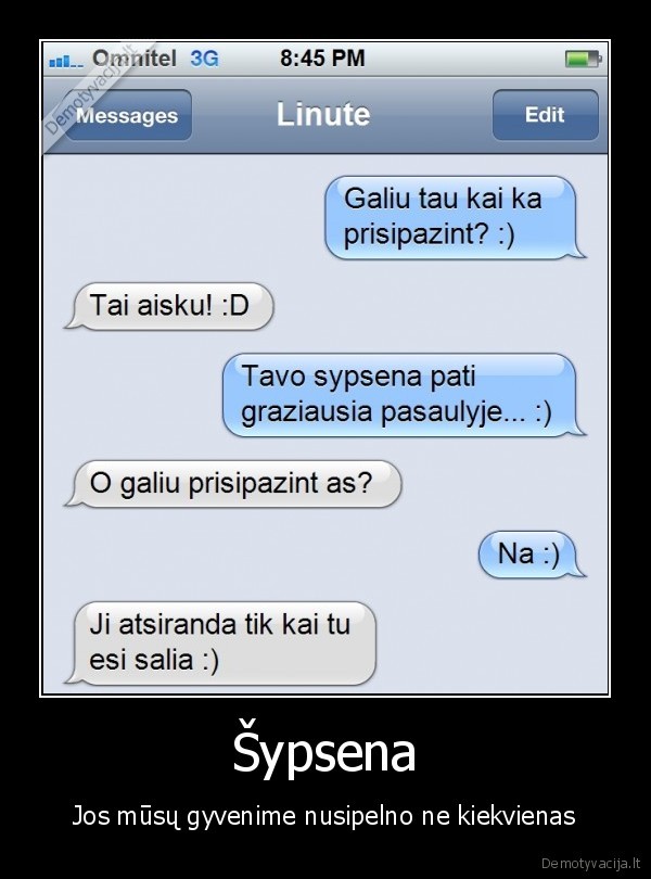 sypsena,meile,sms, meile