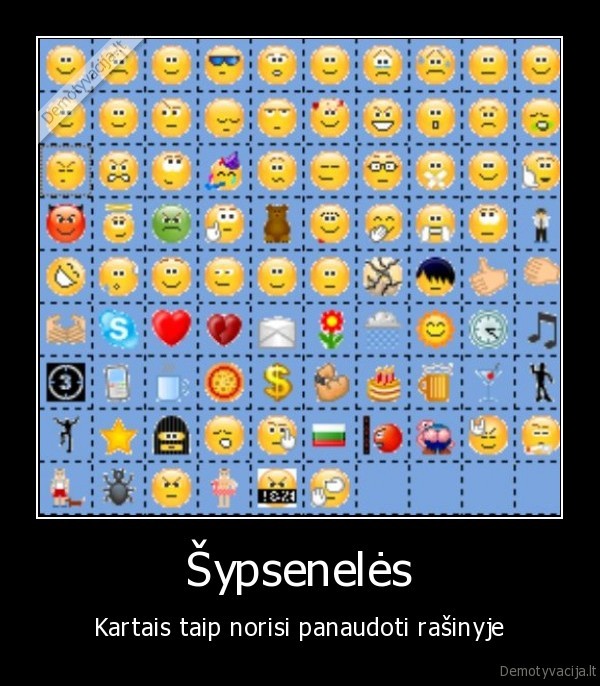 rasinys,smailai,sypseneles,emocijos