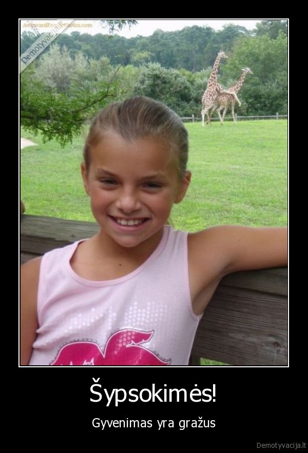 Šypsokimės!