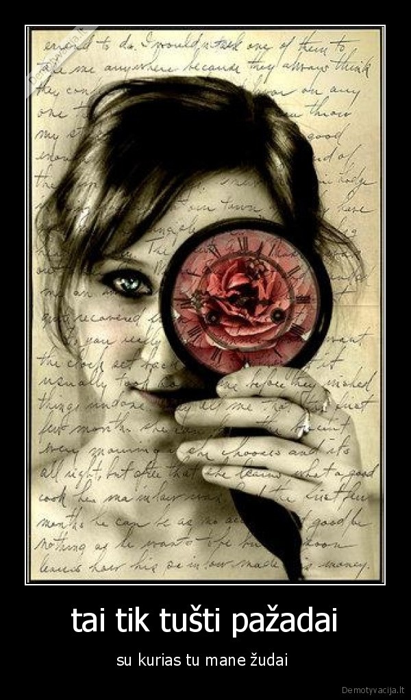 tusti,pazadai,zudai,tik,tu