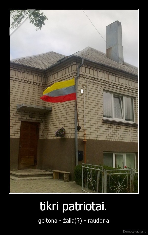 veliava,geltona,zalia,pilka,raudona