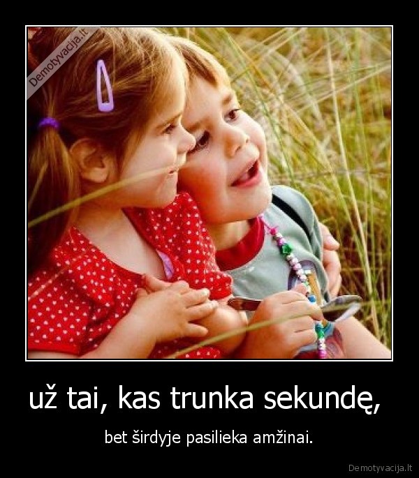 už tai, kas trunka sekundę, 