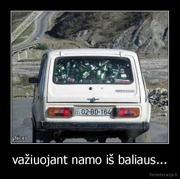 važiuojant namo iš baliaus...