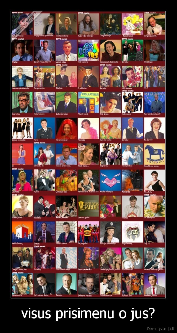 senios, laidos,programos,serialiai