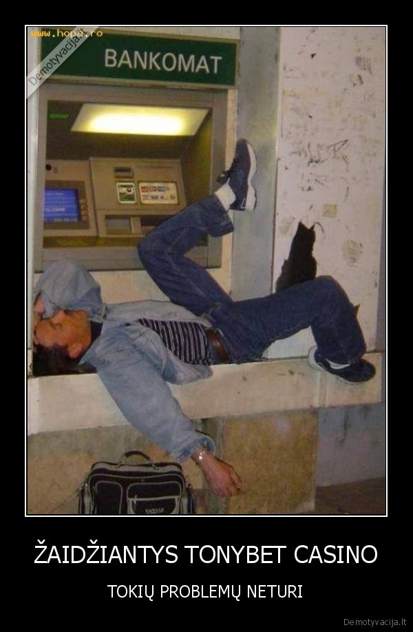 ŽAIDŽIANTYS TONYBET CASINO