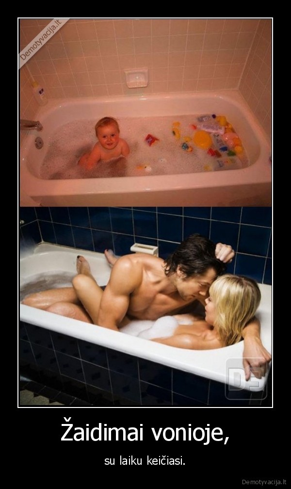 Žaidimai vonioje,