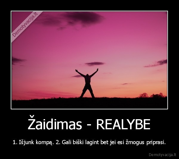 Žaidimas - REALYBE