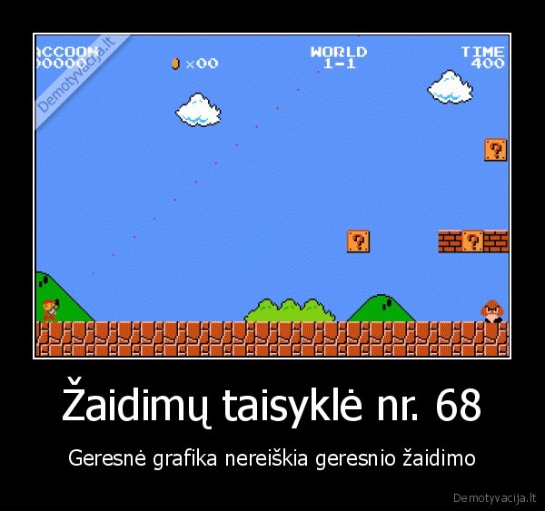 Žaidimų taisyklė nr. 68