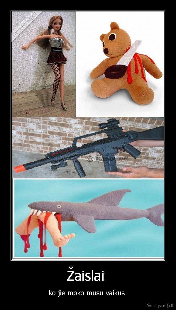 zaislai,barbe,ryklys,sautuvas,meskiukas,vaikai