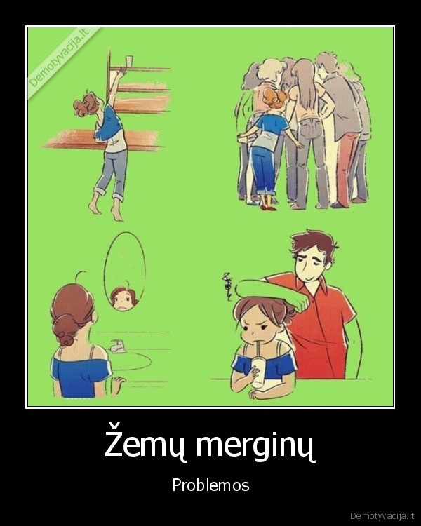 zemos, merginos,maza, mergina