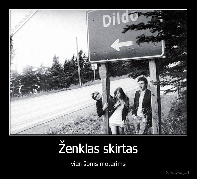 vienisa,moteris,dildo,zenklas