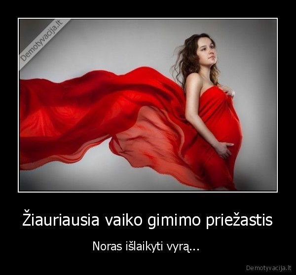 nescia, moteris,vaiko, gimimas