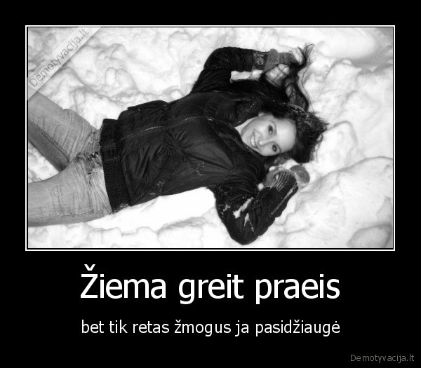 ziema,dziaugsmas