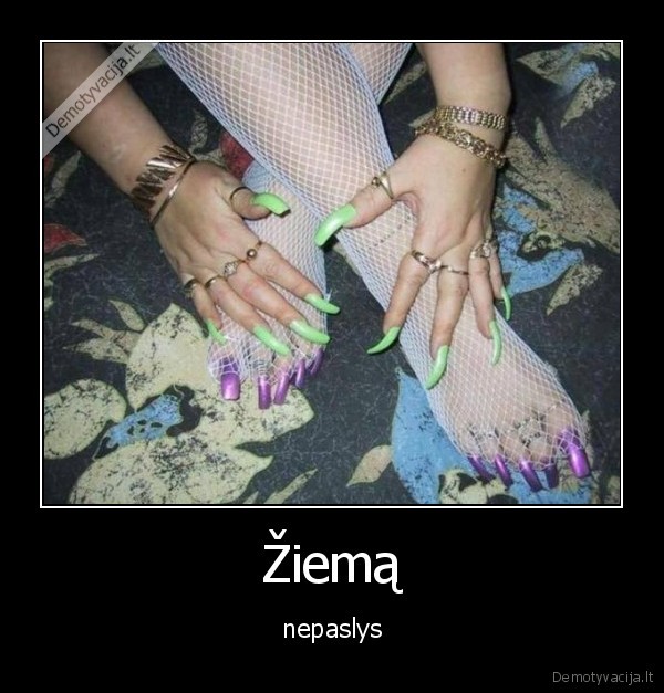 slysti,ziema,naguciai