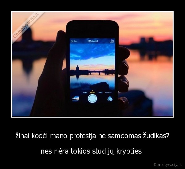 žinai kodėl mano profesija ne samdomas žudikas?