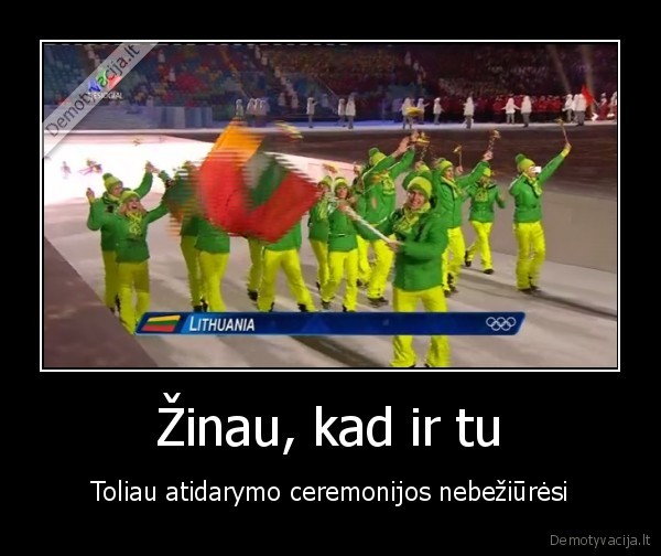 olimpiados, atidarymas,lietuvos, rinktine