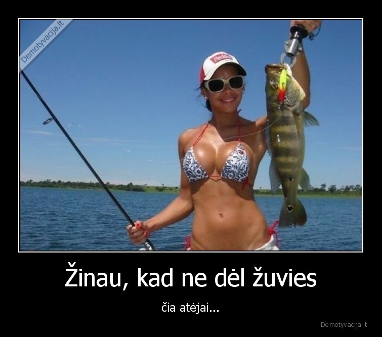 zuvis,mergina,papai,wow,zvejyba