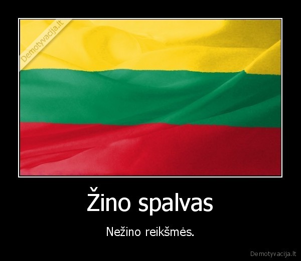 Žino spalvas