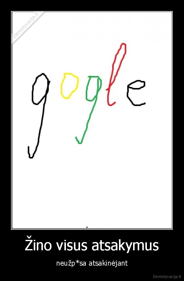 Žino visus atsakymus