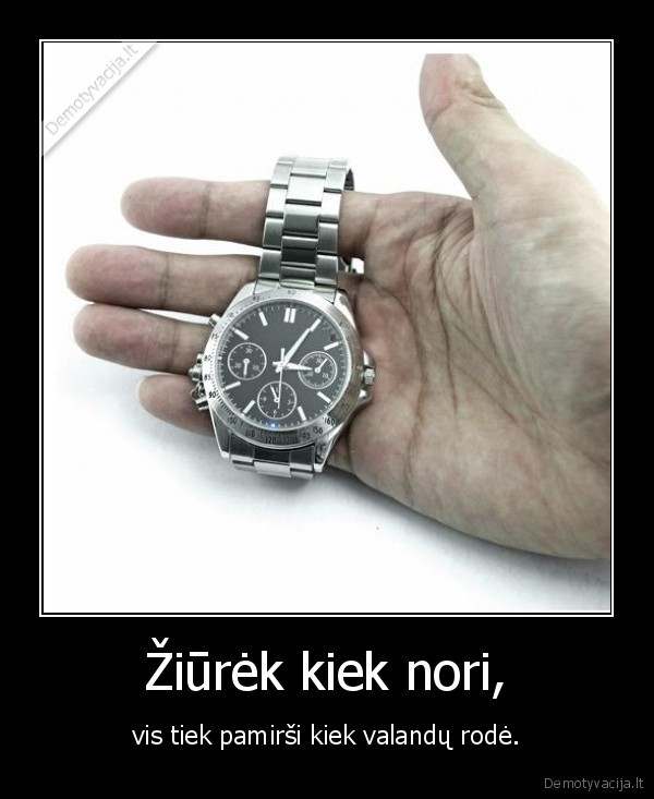 Žiūrėk kiek nori,