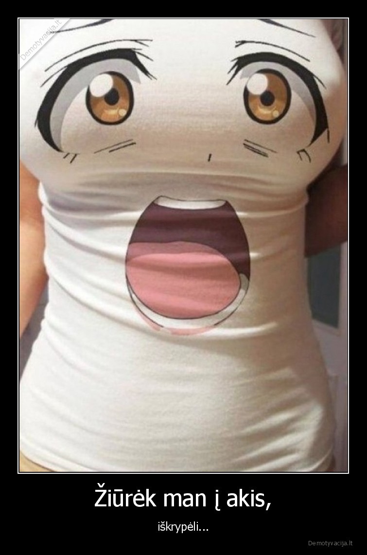 akys,papai,mergina,marskiniai,anime