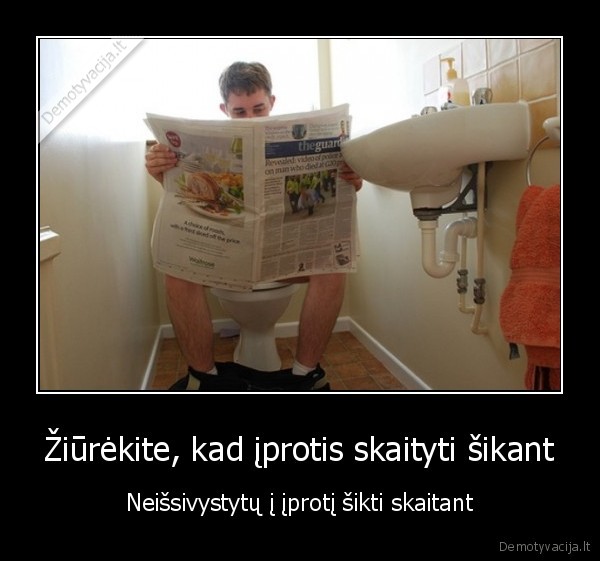 iprociai,tualetas,skaitymas