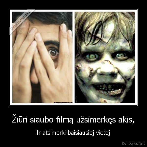 siaubas,filmai