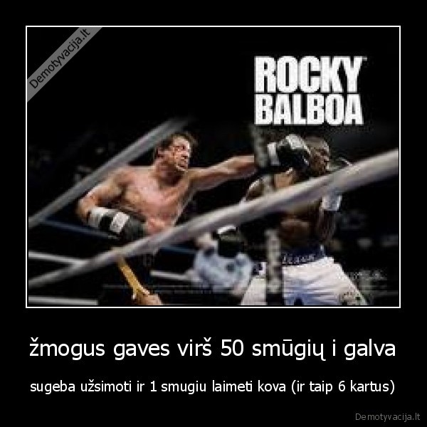 žmogus gaves virš 50 smūgių i galva