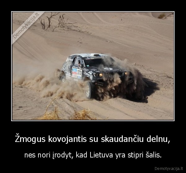 bendiktas,vanagas,dakaras