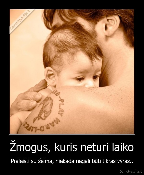 Žmogus, kuris neturi laiko